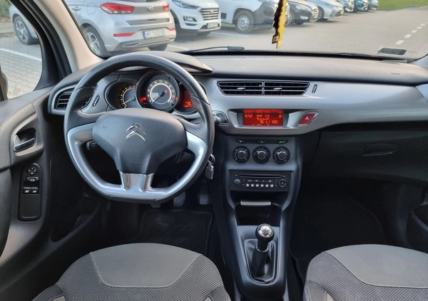 Citroen C3 cena 22900 przebieg: 156371, rok produkcji 2013 z Radom małe 352